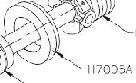 Pioneer H7005A Spacer for Spring Loaded Roller 